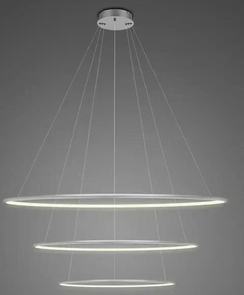 Altavola Design Led Shape lampă suspendată 1x68 W argint LA075/P_80_in_3k_silver
