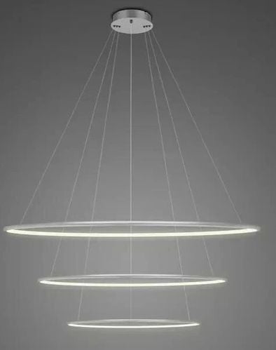 Altavola Design Led Shape lampă suspendată 1x68 W argint LA075/P_80_in_4k_silver_dimm