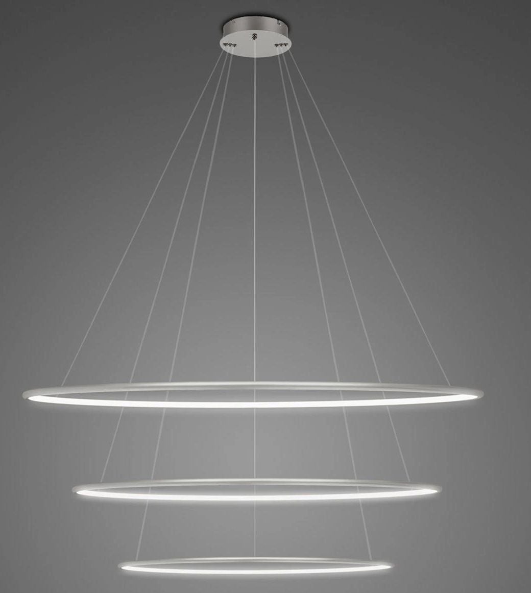 Altavola Design Led Shape lampă suspendată 1x139 W argint LA075/P_100_in_4k_silver_Dali