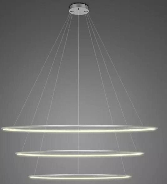 Altavola Design Led Shape lampă suspendată 1x50 W argint LA075/P_150_in_3k_silver_Dali
