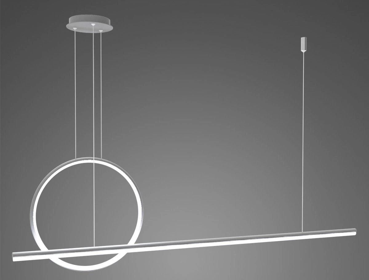 Altavola Design Led Shape lampă suspendată 1x23 W argint LA087/PX143_40_3k_silver_Dali