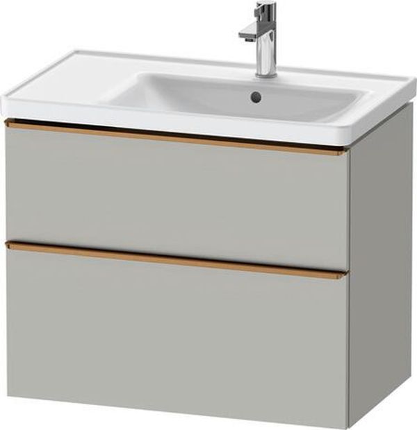 Duravit D-Neo dulap 78.4x45.2x62.5 cm sub chiuveta pe perete gri DE4358004070000