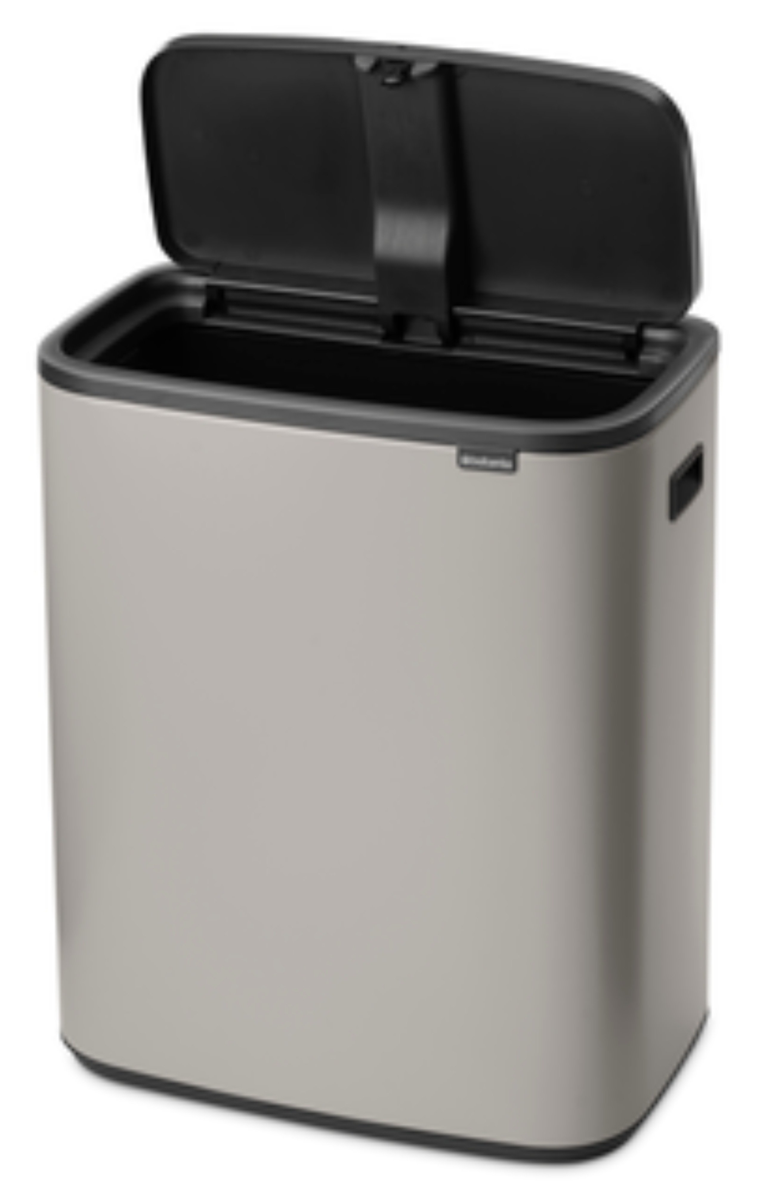 Brabantia Bo Touch Bin recipient pentru resturi 60 l gri 255106