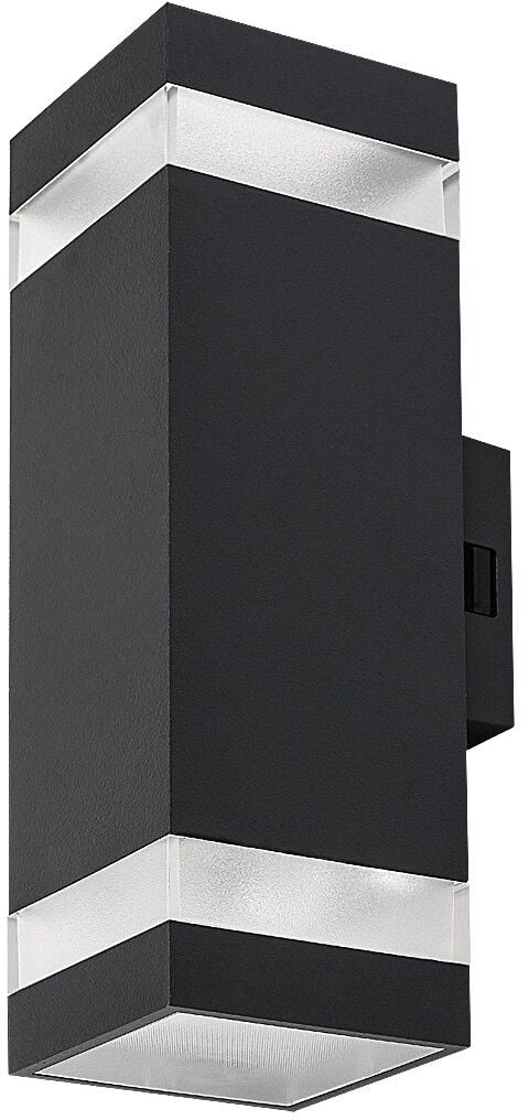 Rabalux Urfa Line aplica exterior 2x16 W negru 77210