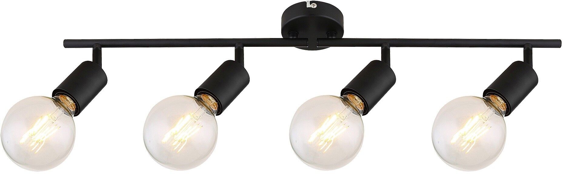 Rabalux Lamar lampă de tavan 4x40 W negru 3989