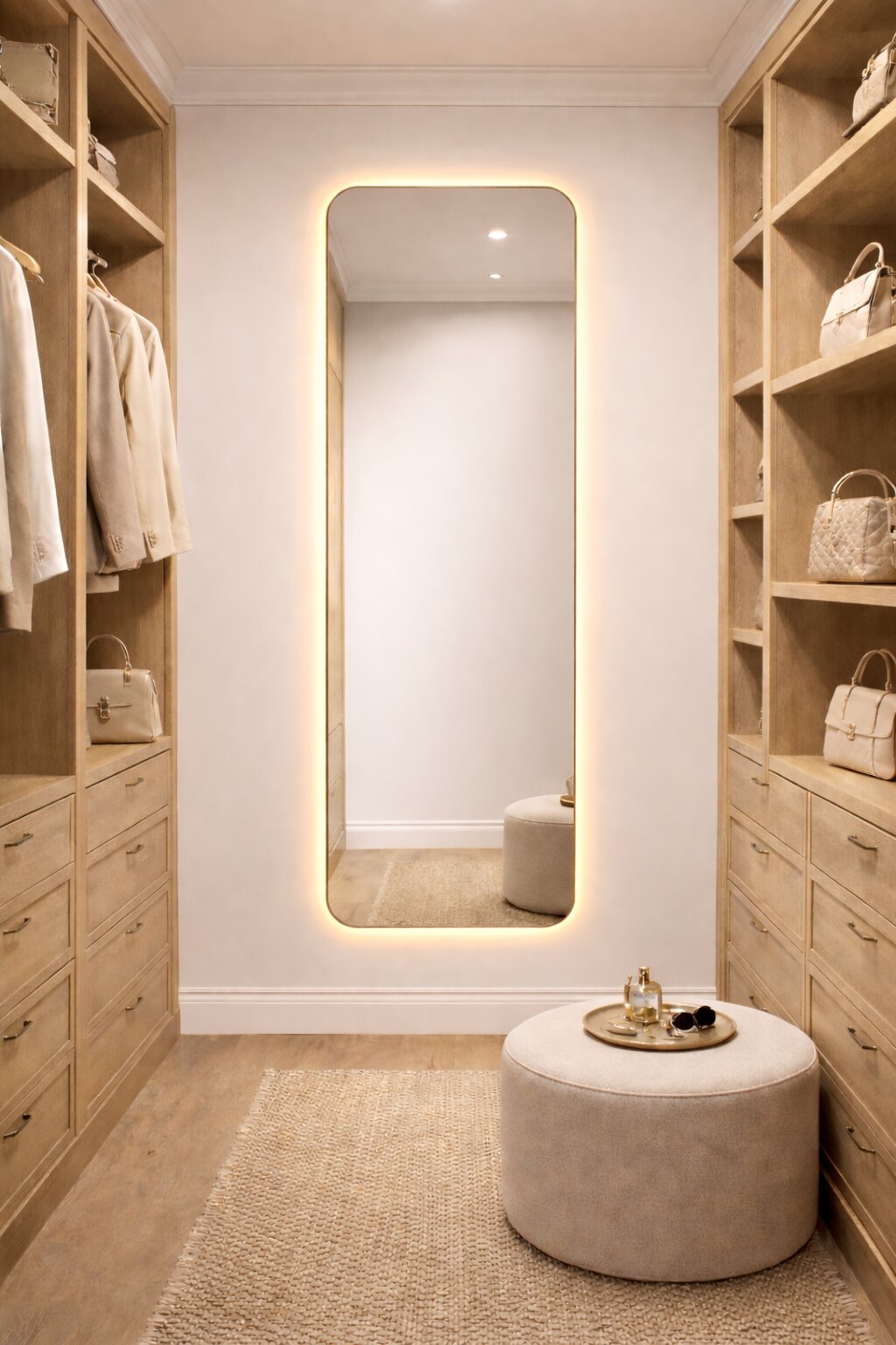 Baltica Design Stone Aura oglindă 50x155 cm cu iluminare 5904107933269