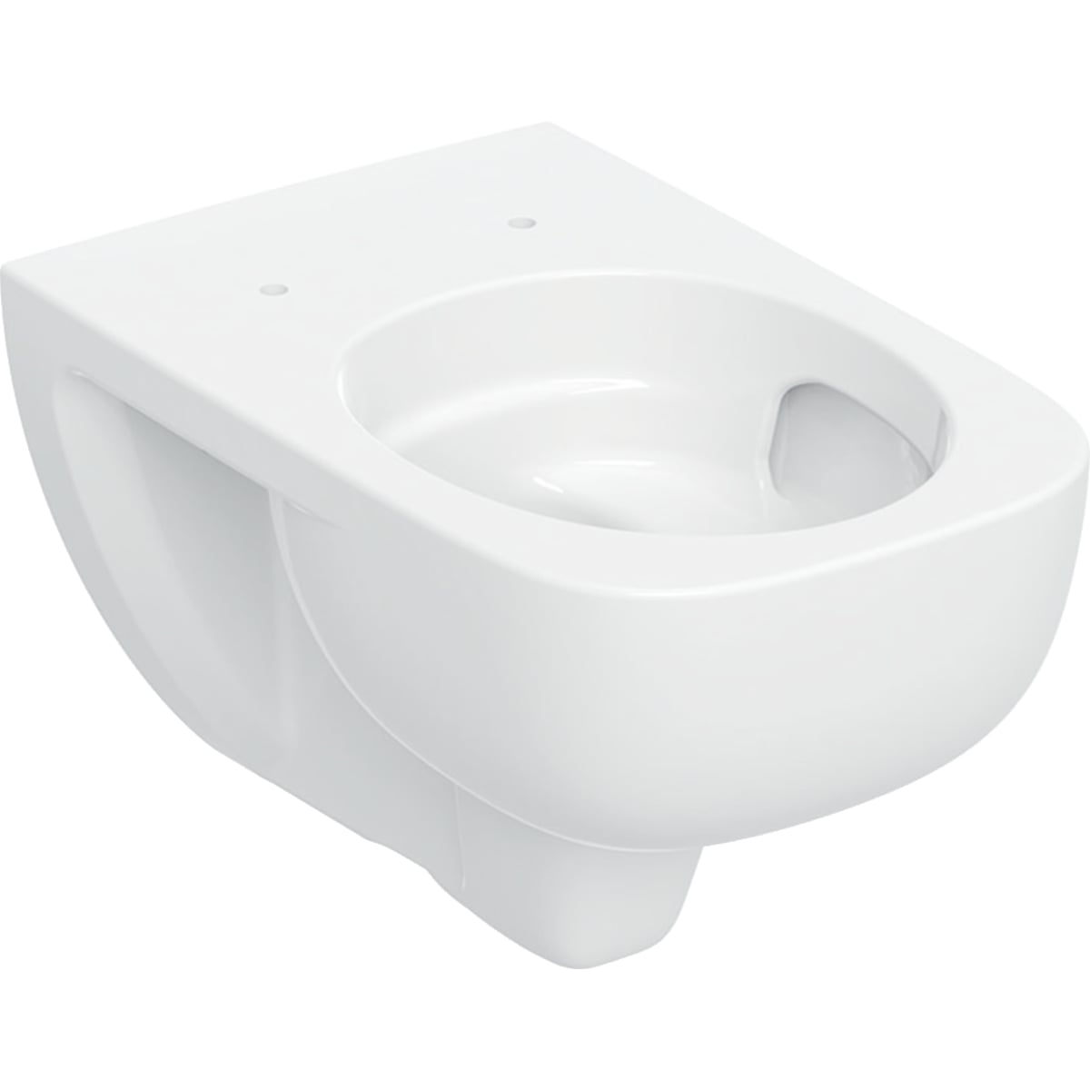 Geberit Selnova Square vas wc agăţat fără margine cu spălare turbionară alb lucios 503.153.00.1