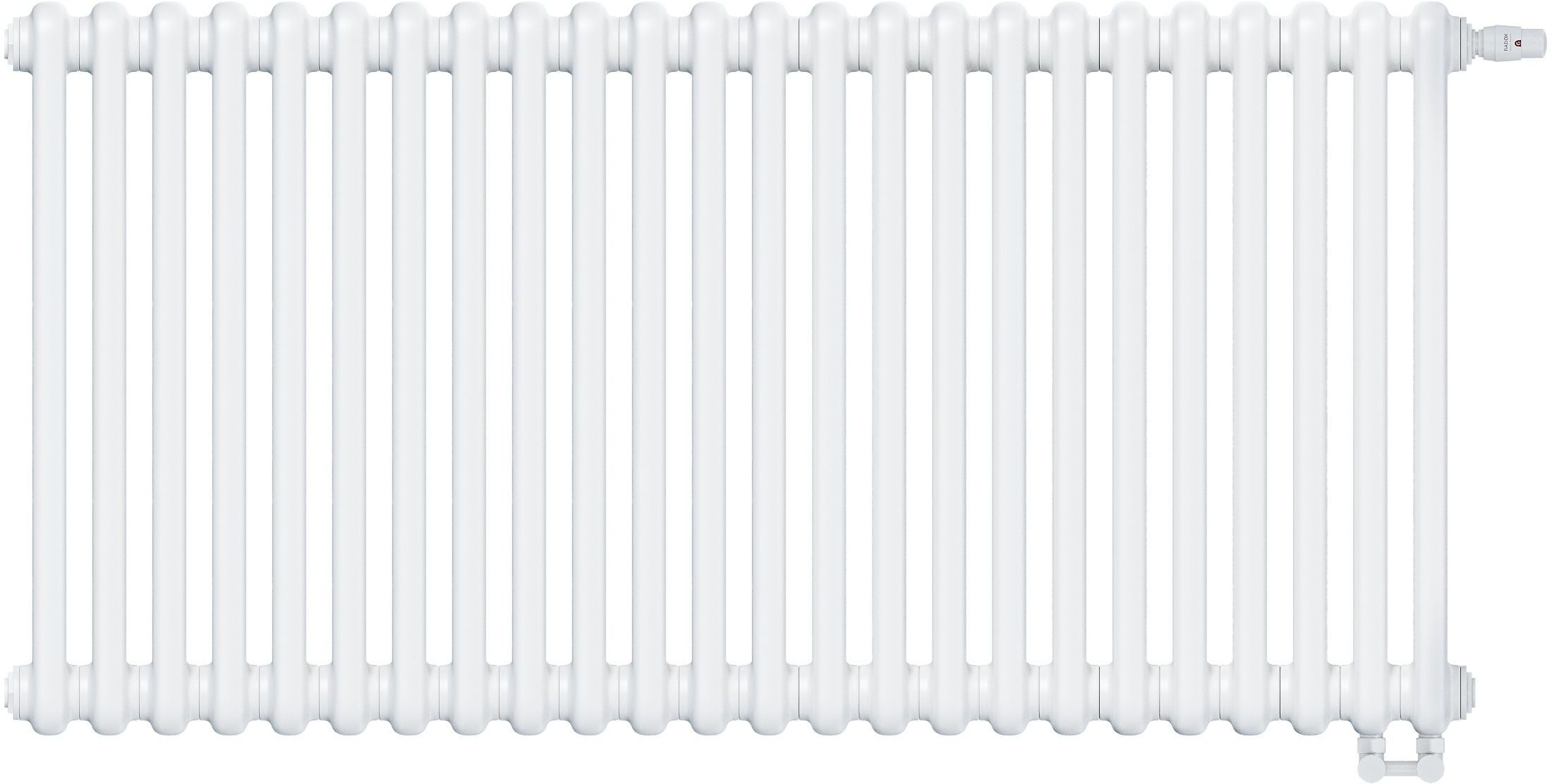 Irsap Tesi 3 calorifer de cameră 56.5x108 cm podłączenie inferior alb IRS-TES-3056-24-B-25