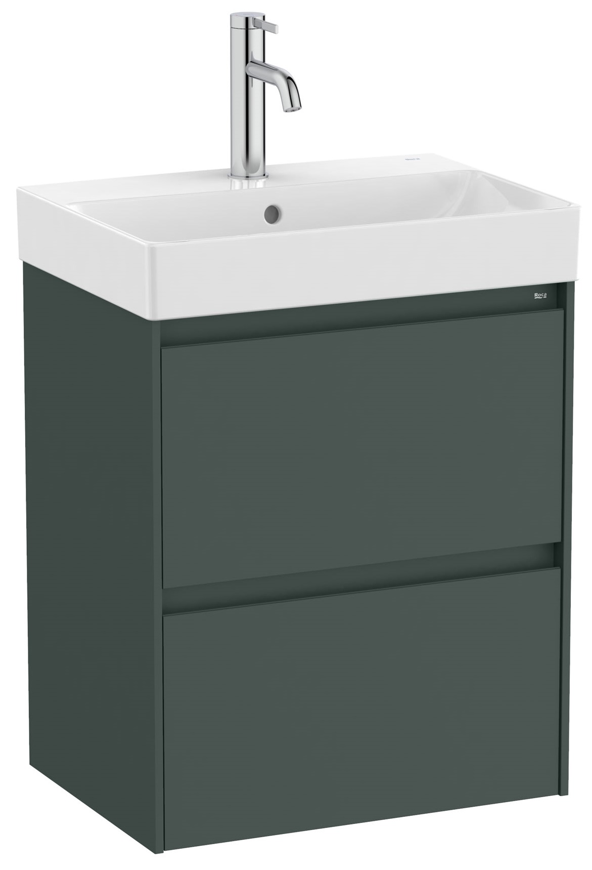 Roca Ona lavoar cu dulap 50 cm verde A851682513