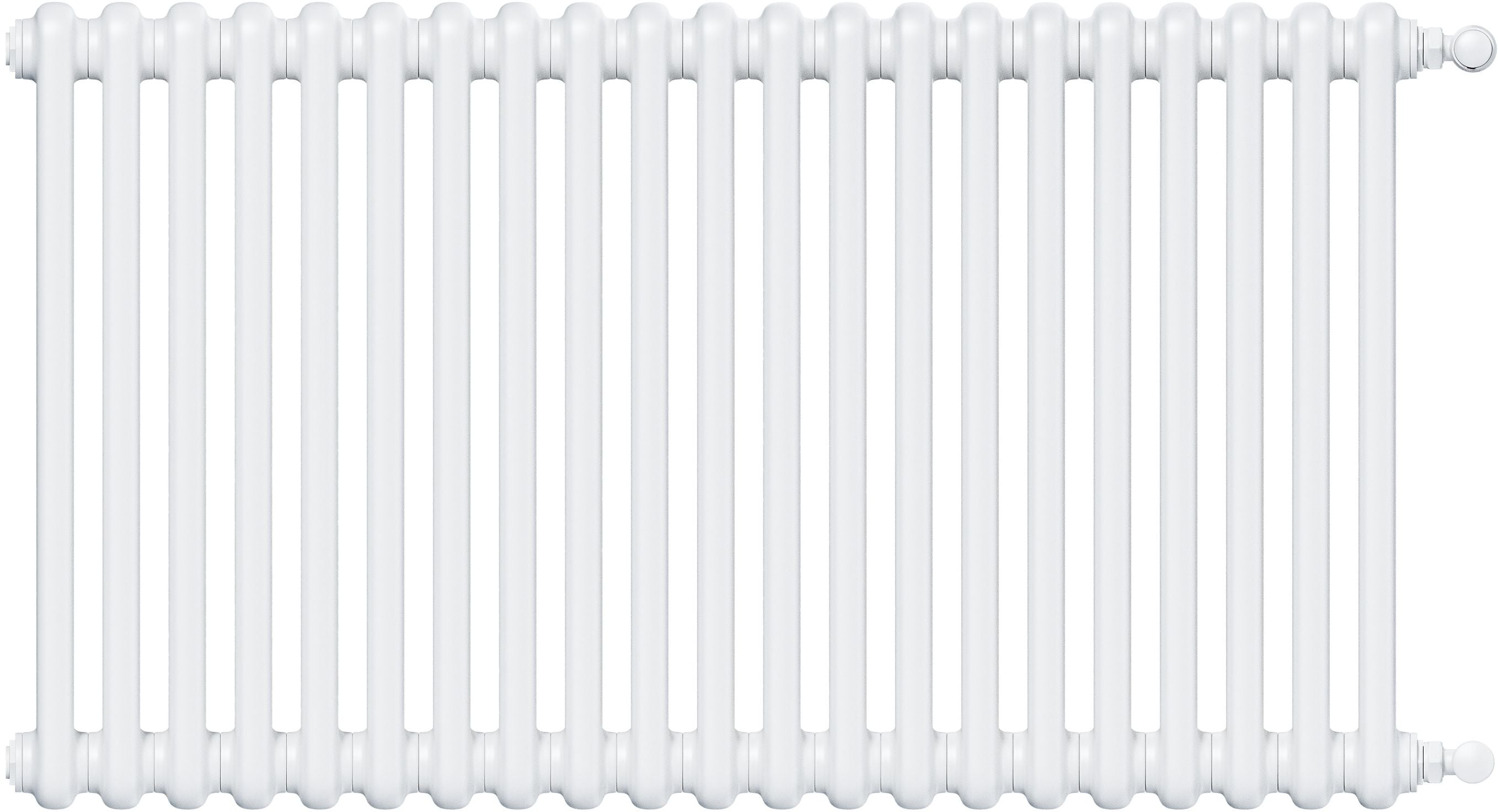 Irsap Tesi 2 calorifer de cameră 56.5x94.5 cm podłączenie lateral alb IRS-TES-2056-21-B-B