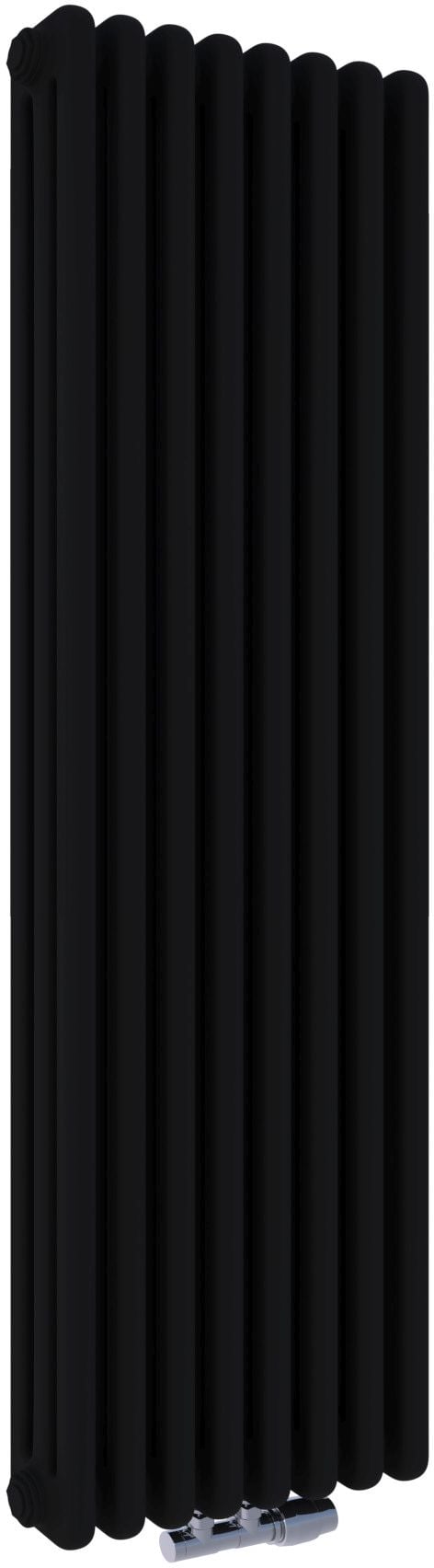 Irsap Tesi 2 calorifer de cameră 90x36 cm podłączenie inferior negru IRS-TES-2090-08 K1-5