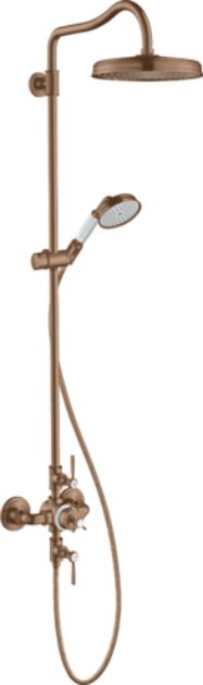 Axor Montreux set de duș perete cu termostat cu duș de ploaie || 16572310