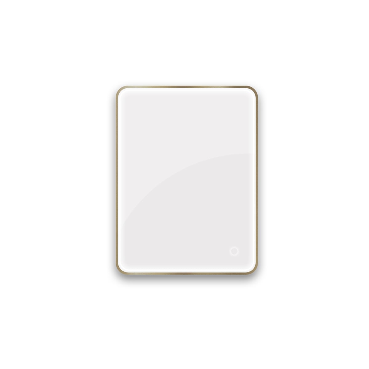 Oltens Nordlis oglindă 60x80 cm dreptunghiular cu iluminare cu covoraș de încălzire 64119510