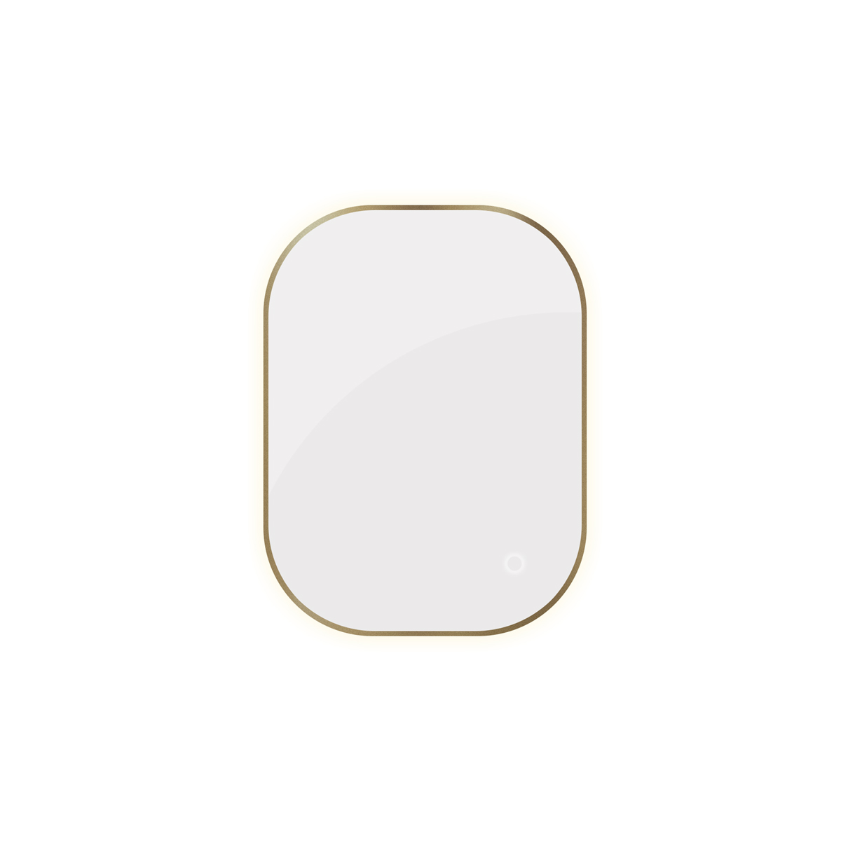 Oltens Nordlis oglindă 60x80 cm dreptunghiular cu iluminare cu covoraș de încălzire 64123510