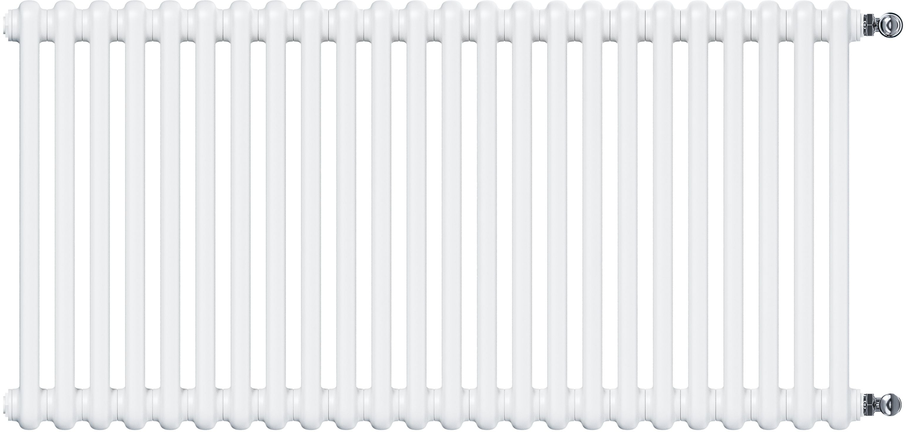 Irsap Tesi 3 calorifer de cameră 56.5x108 cm podłączenie lateral alb IRS-TES-3056-24-B-B