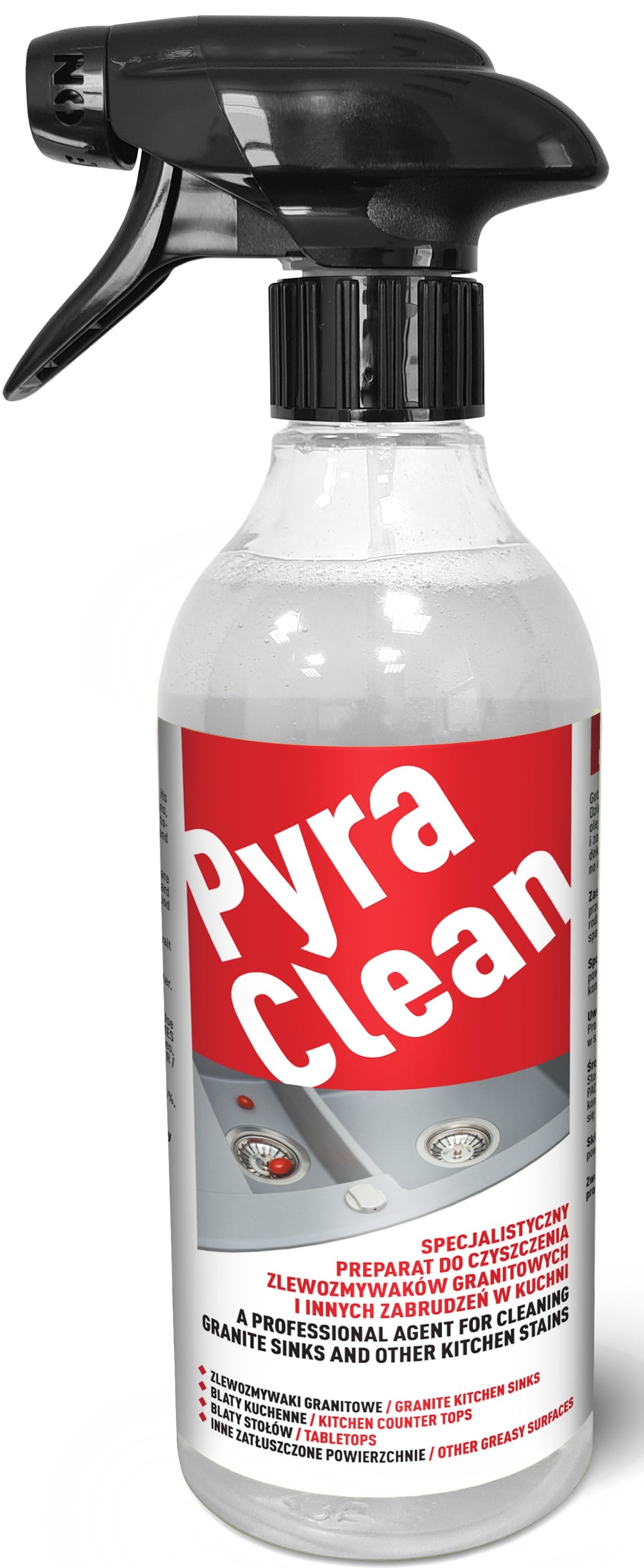 Pyramis Pyraclean agent de curățare pentru chiuvete din granit 500 ml 071009601