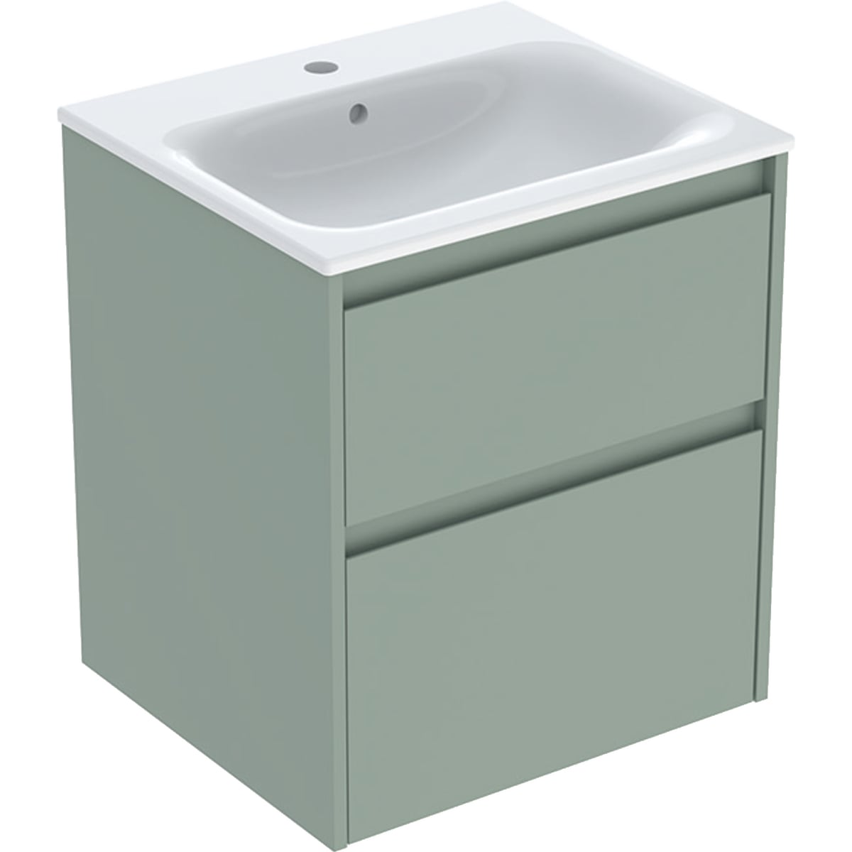 Geberit Selnova Square lavoar cu dulap 55 cm 504.137.IK.1