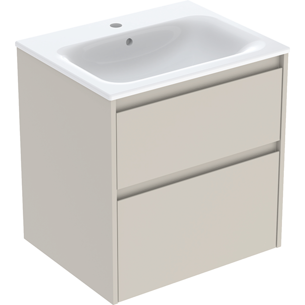 Geberit Selnova Square lavoar cu dulap 60 cm 504.138.DB.1