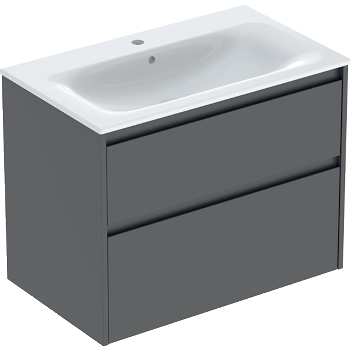 Geberit Selnova Square lavoar cu dulap 80 cm 504.139.JK.1
