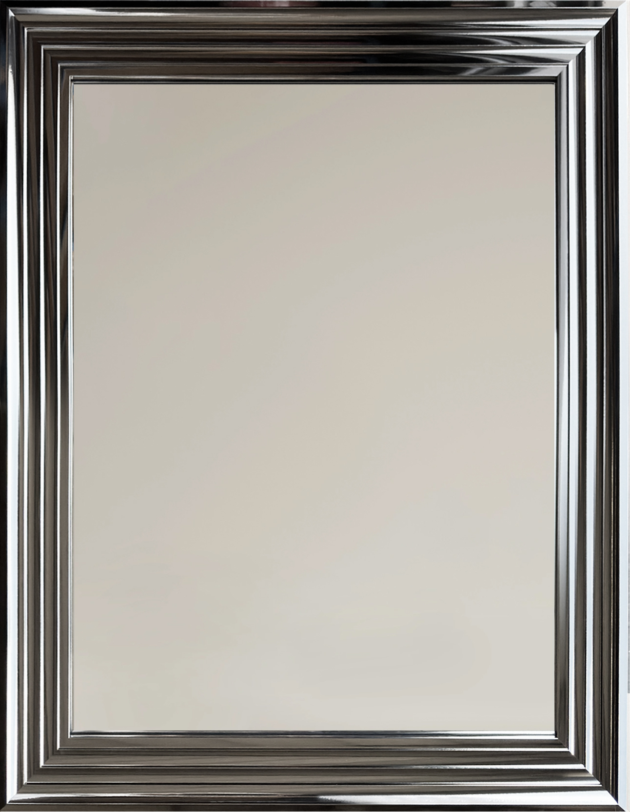 Ars Longa Malaga oglindă 84.6x84.6 cm pătrat nichel MALAGA7070-N