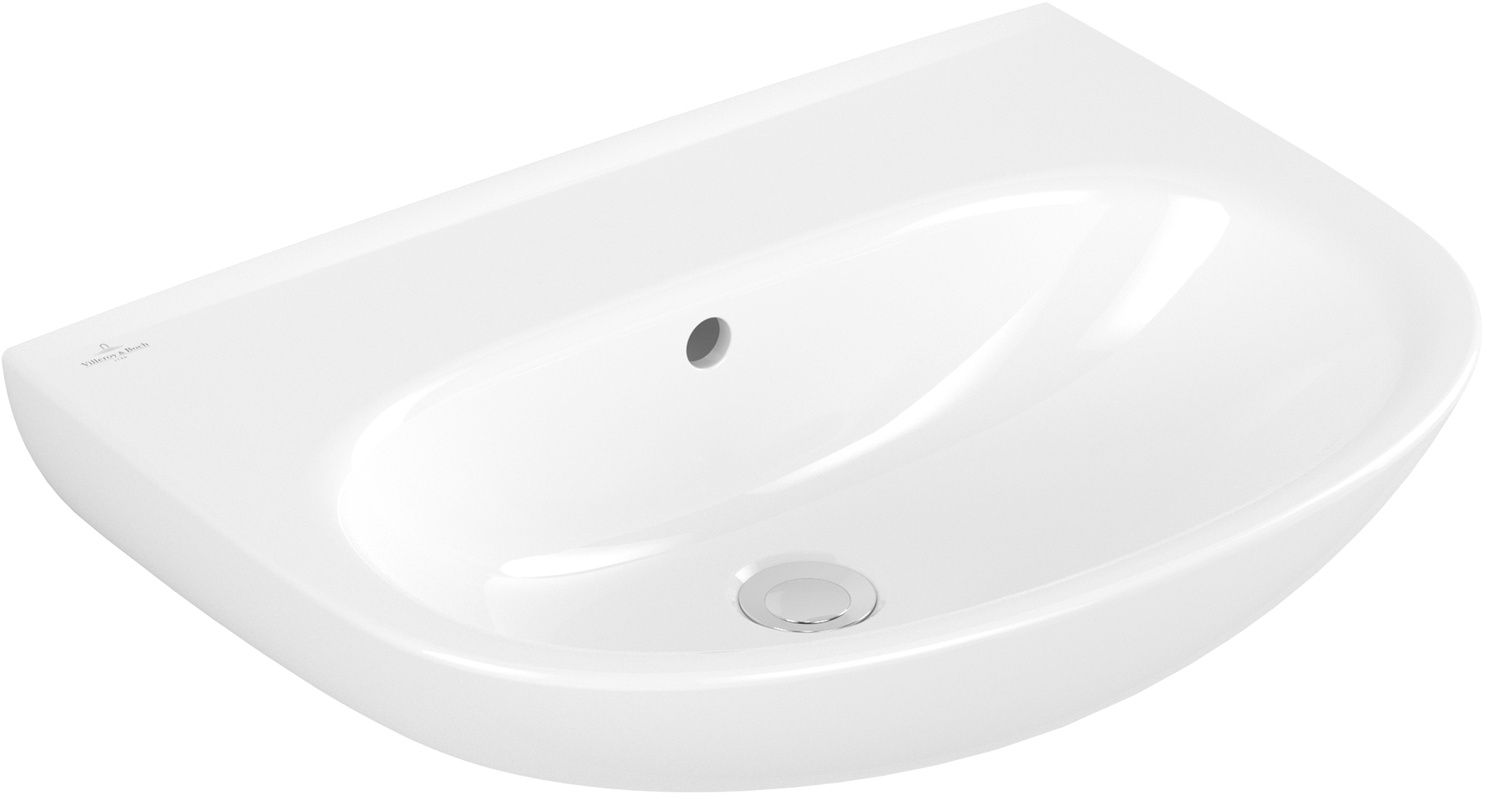 Villeroy & Boch O.Novo lavoar 60x46 cm semicircular clasică alb 4A4062R1