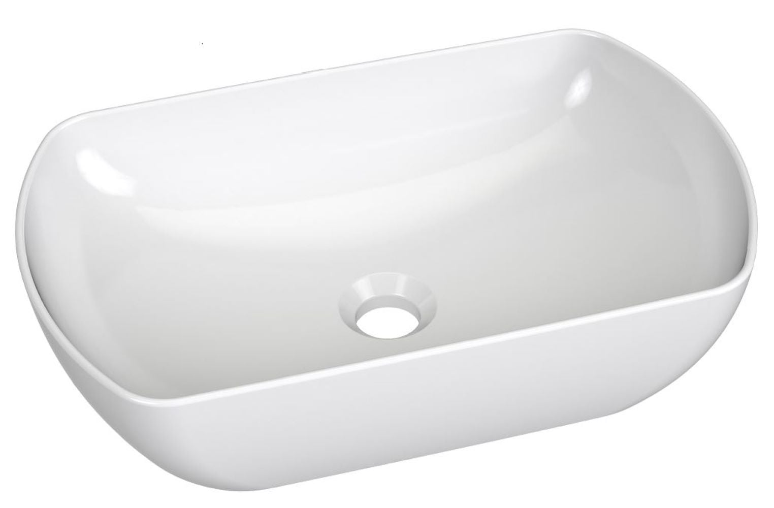 Ravak Uni lavoar 50x31 cm ovale de blat alb XJX01150004