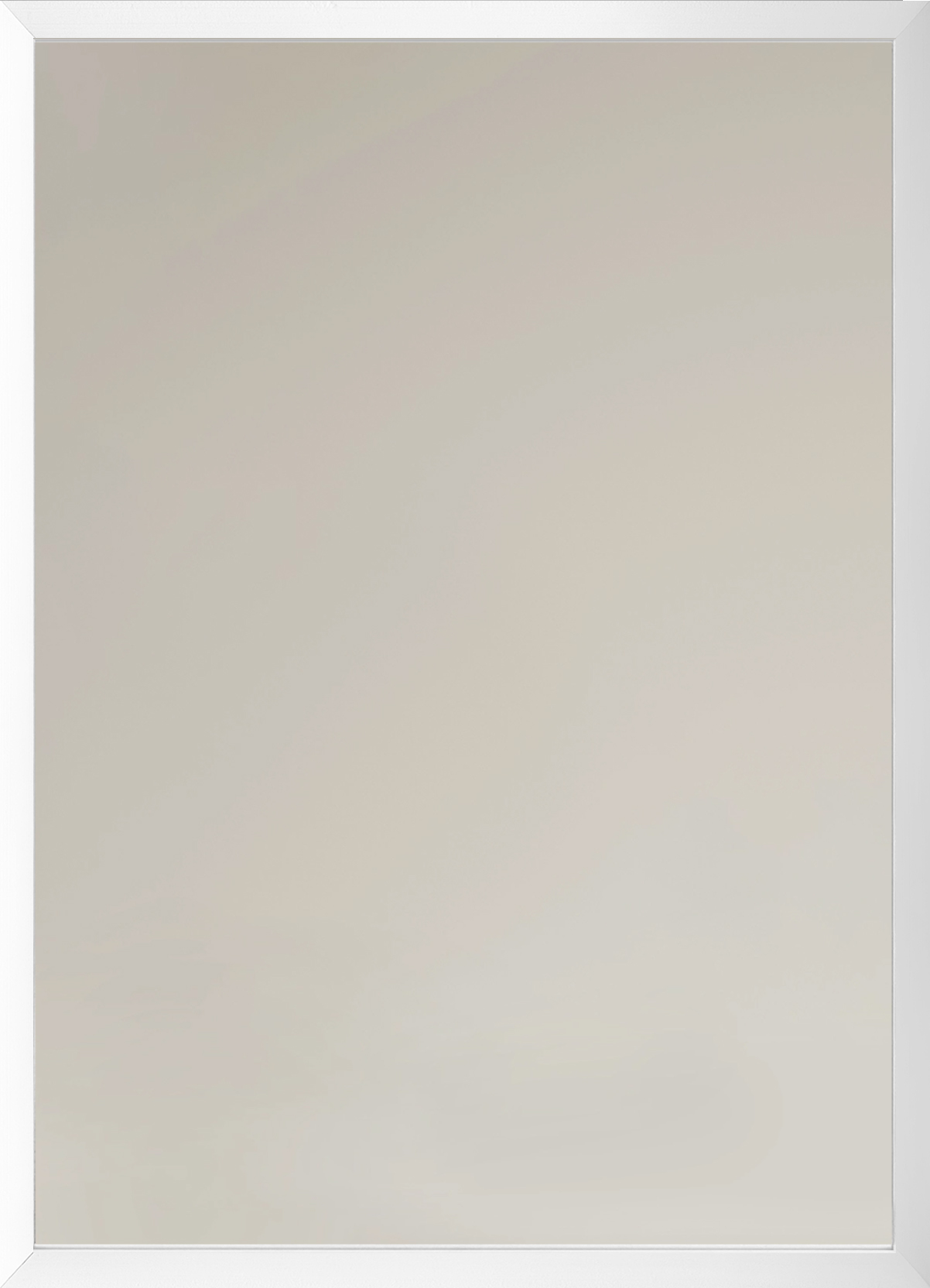 Ars Longa Linea oglindă 103x53 cm dreptunghiular alb LINEA50100-BS