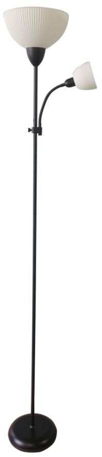 Rabalux Action lampă de podea 2x60 W negru 74109
