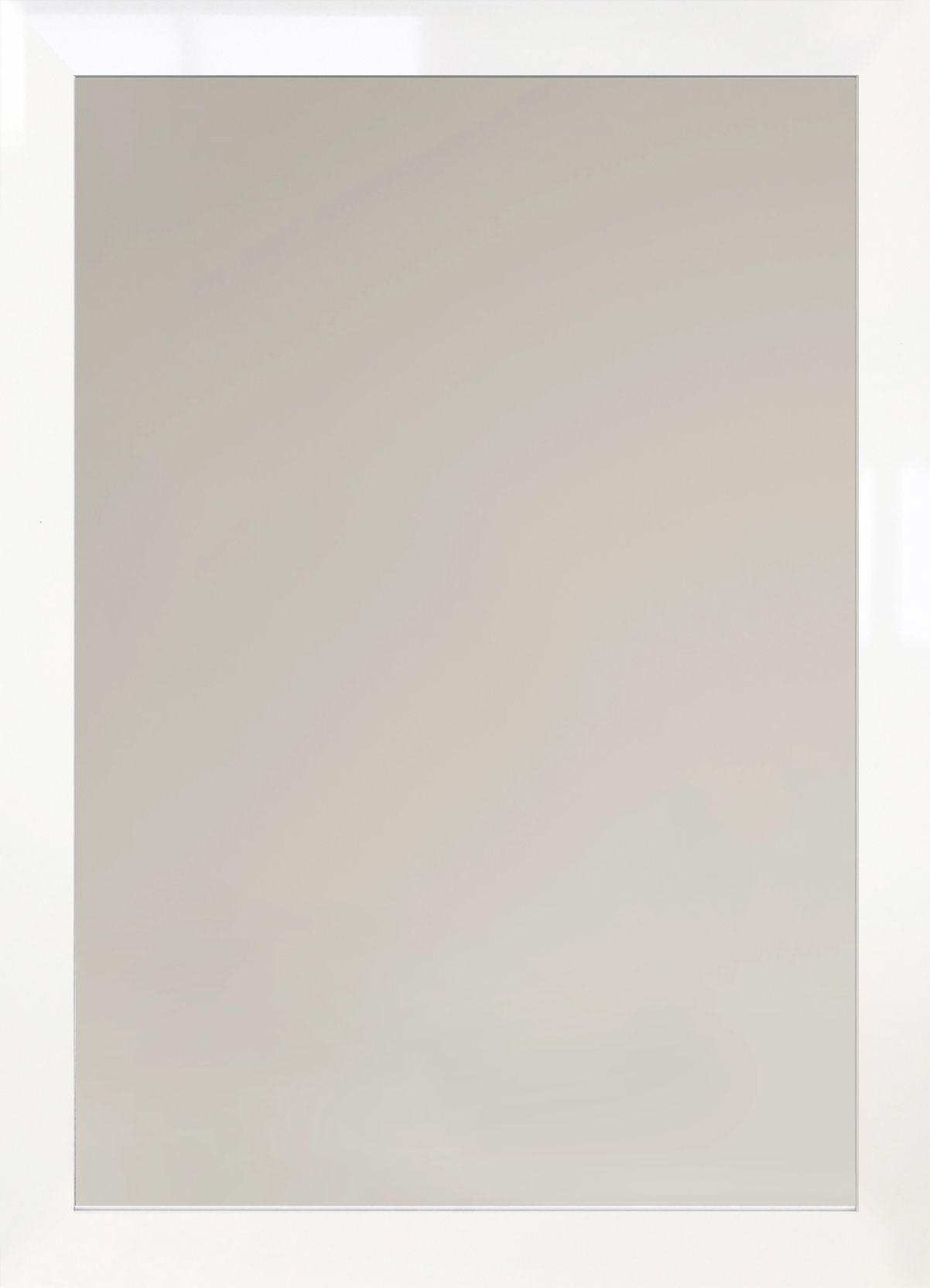 Ars Longa Slim oglindă 127.8x67.8 cm dreptunghiular alb SLIM60120-B