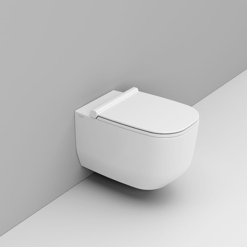 Set vas WC Ceramica Dolomite Alba D502501, capac WC Ceramica Dolomite Alba S503301