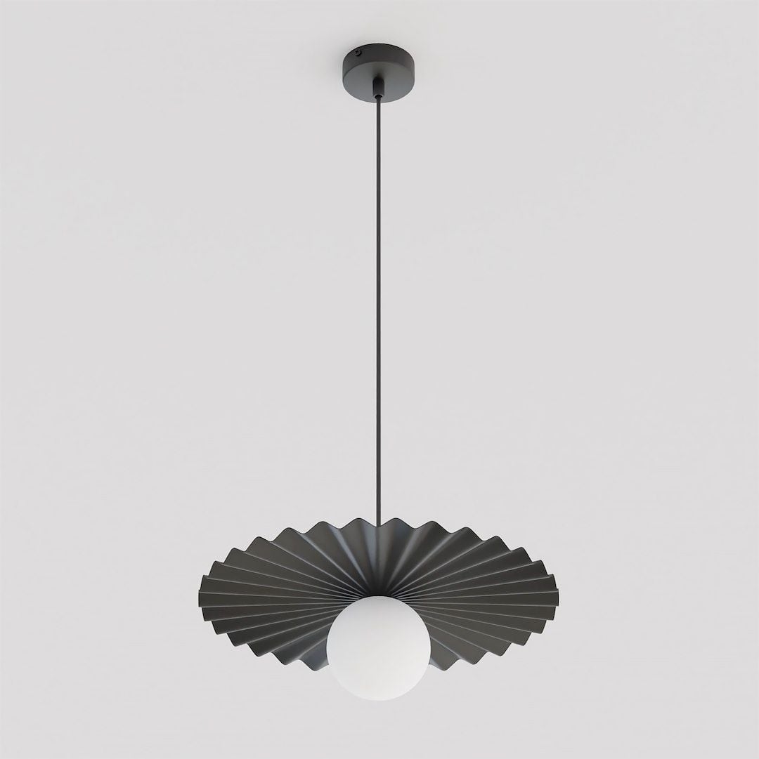 Emibig Umbra lampă suspendată 1x8 W negru 1726/1