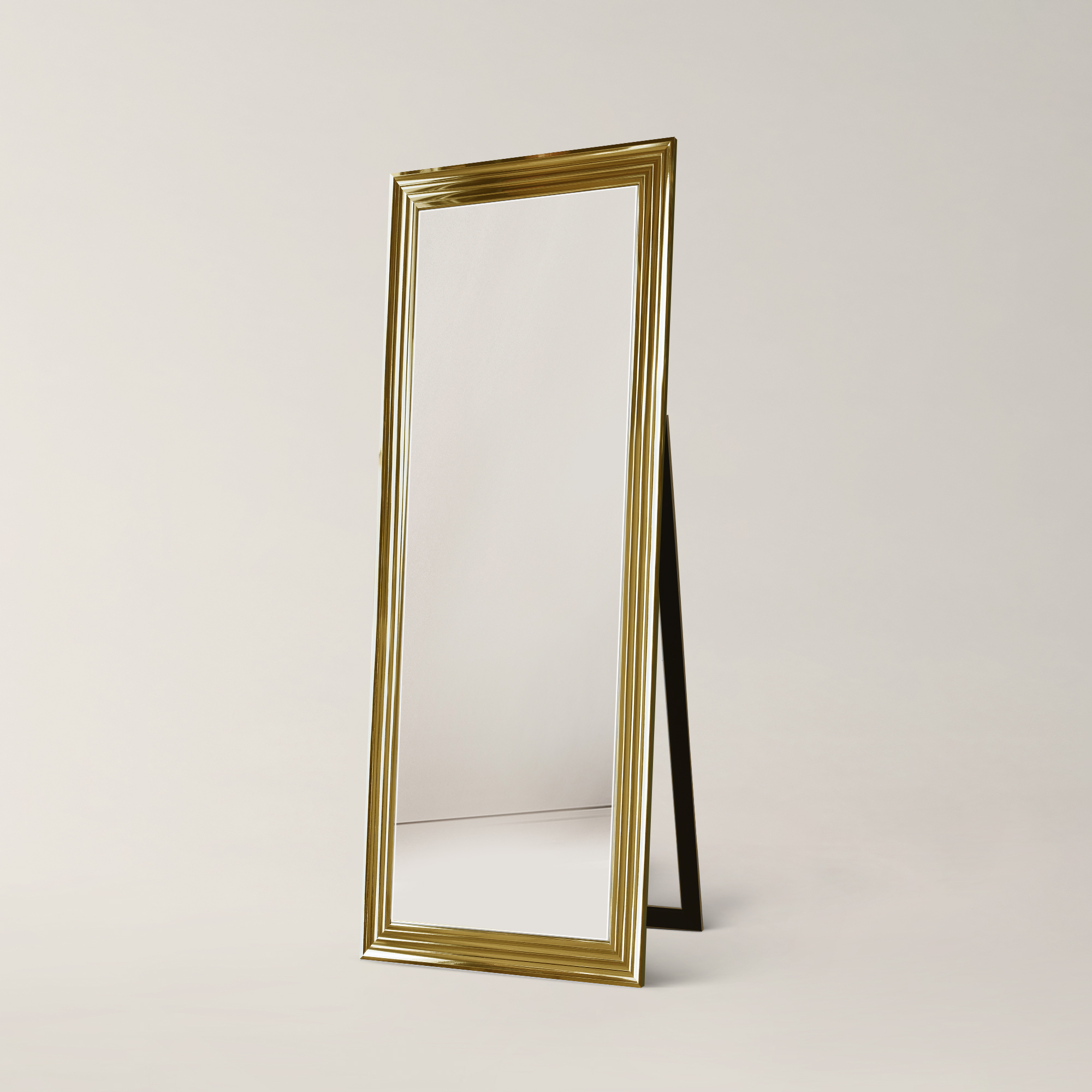 Ars Longa Malaga oglindă 64.6x174.6 cm dreptunghiular auriu LS-MALAGA50160-Z