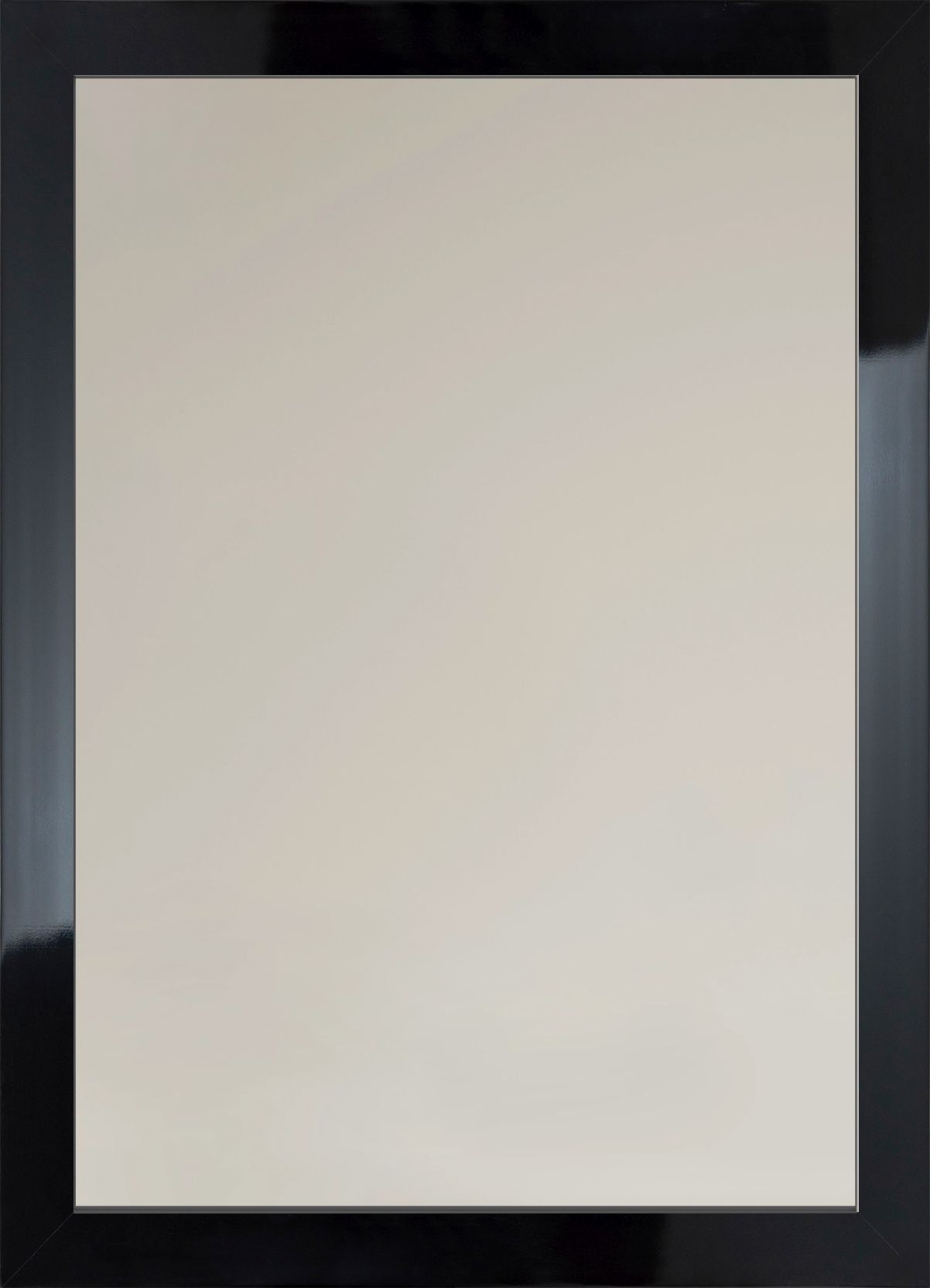 Ars Longa Slim oglindă 77.8x57.8 cm dreptunghiular negru SLIM5070-C