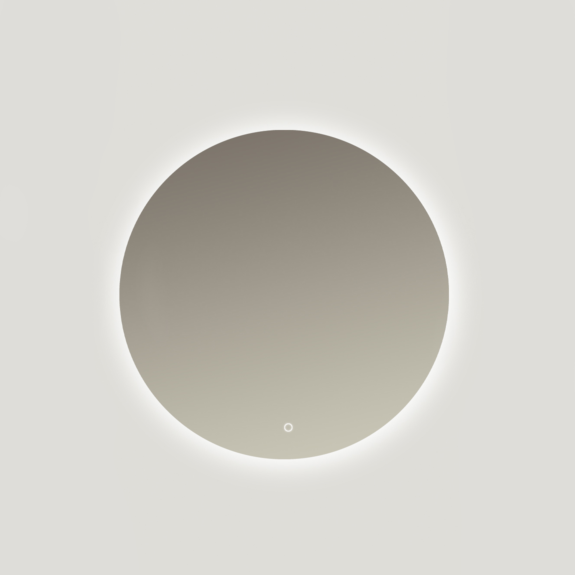 Ars Longa Luna oglindă 80x80 cm rotund cu iluminare LED-LUNA80