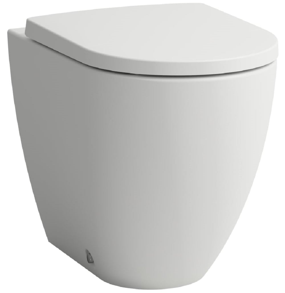 Laufen Pro X vas wc stativă fără margine cu spălare turbionară alb mat H8238617570001