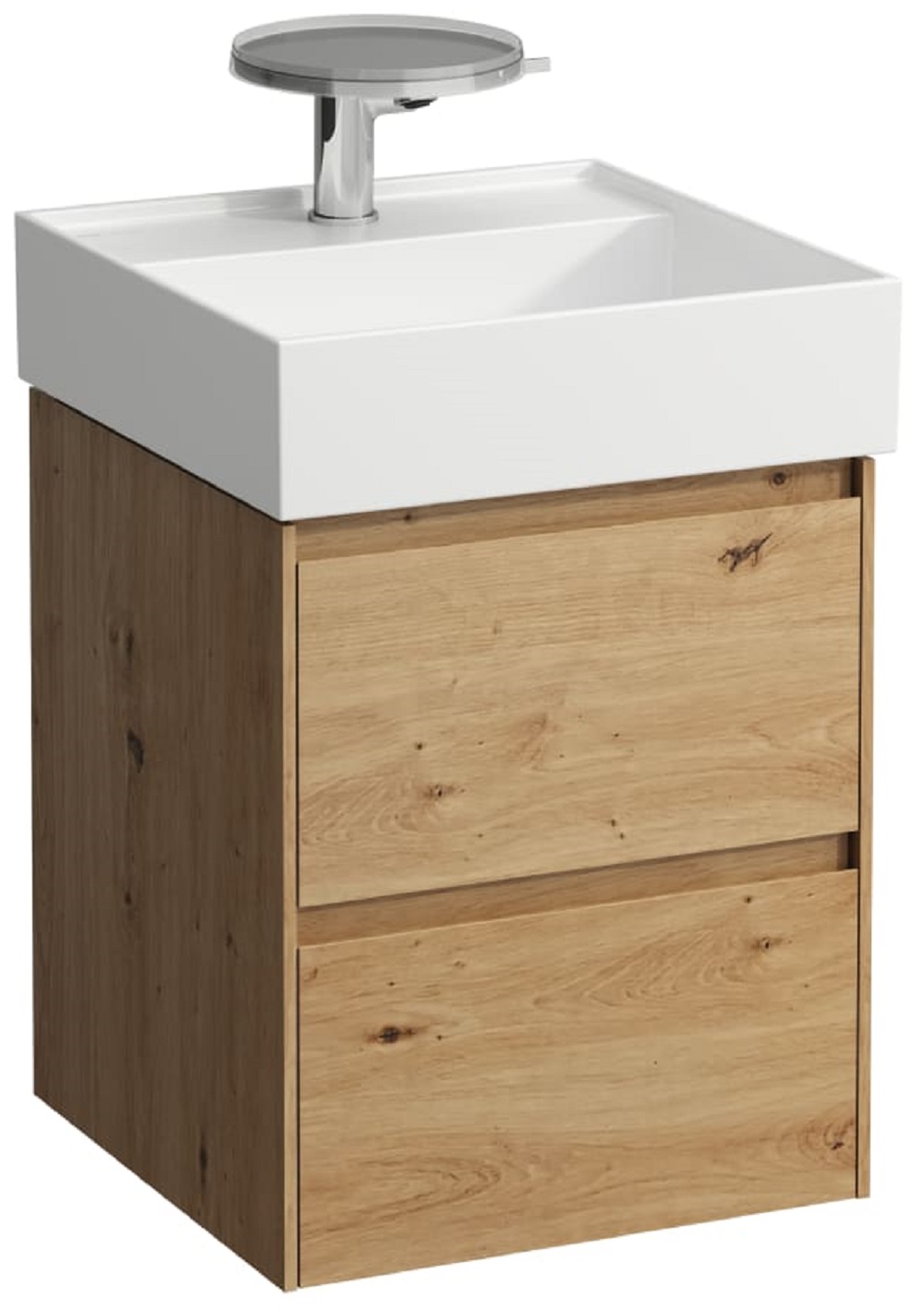 Laufen Lani dulap 43.5x45x51.5 cm sub chiuveta pe perete stejar H4039221122671