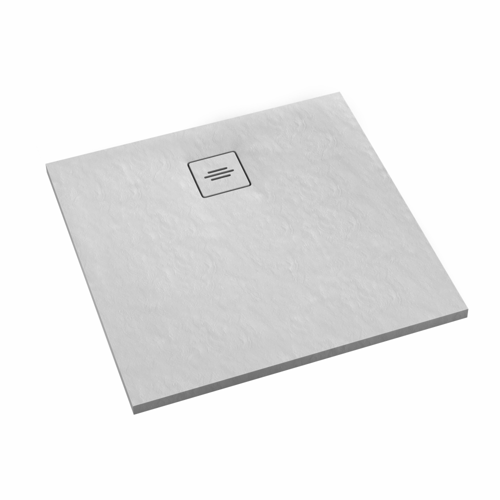 Schedline Protos White Stone cădiță de duș pătrată 100x100 cm alb 3SP.P1K-100100/B/ST-M1/B/ST