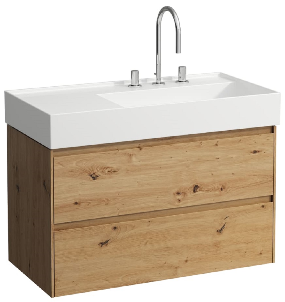 Laufen Lani dulap 88x45x51.5 cm sub chiuveta pe perete stejar H4039621122671