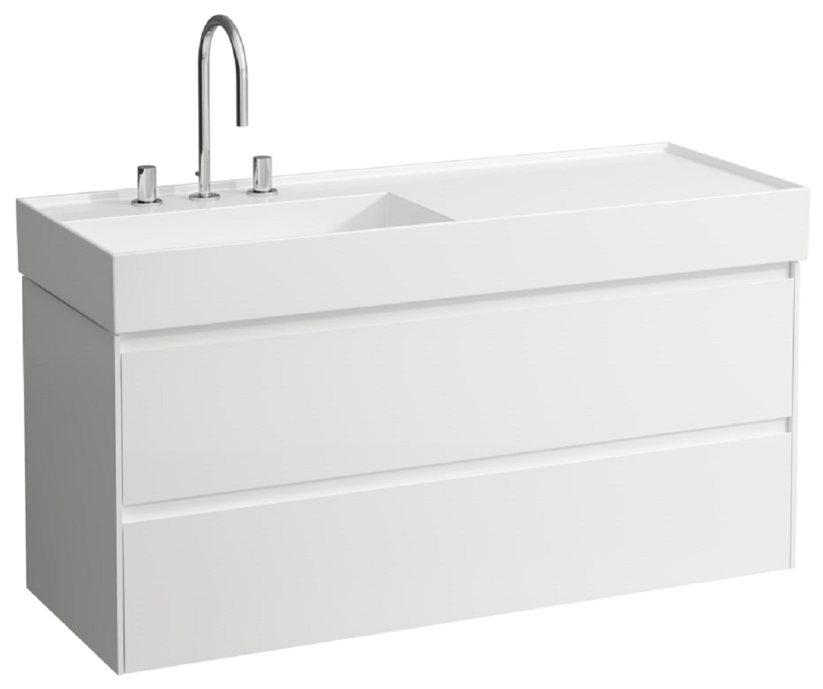 Laufen Lani dulap 118x45x51.5 cm sub chiuveta pe perete alb H4039721122601