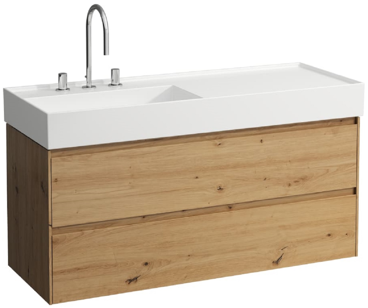 Laufen Lani dulap 118x45x51.5 cm sub chiuveta pe perete stejar H4039721122671