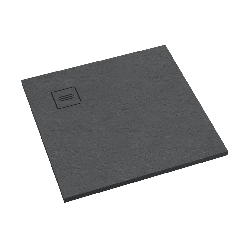 Schedline Protos Grey Stone cădiță de duș pătrată 100x100 cm gri 3SP.P1K-100100/S/ST-M1/S/ST
