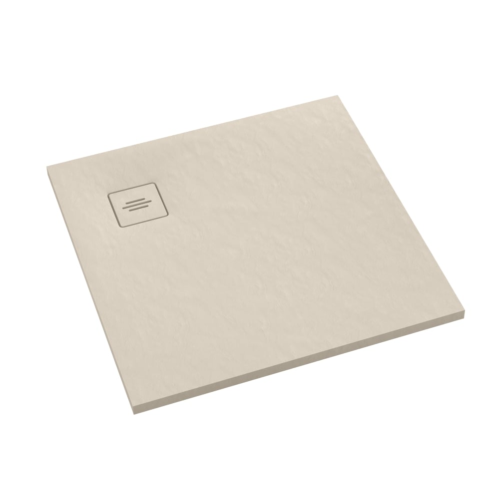 Schedline Protos Cashmere Stone cădiță de duș pătrată 100x100 cm bej 3SP.P1K-100100/PK/ST-M1/PK/ST