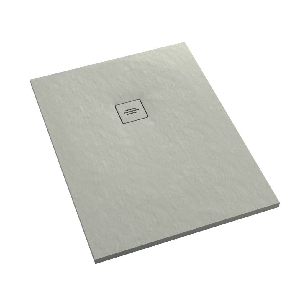 Schedline Protos Cement Stone cădiță de duș dreptunghiulară 160x80 cm ciment 3SP.P1P-80160/CT/ST-M1/CT/ST