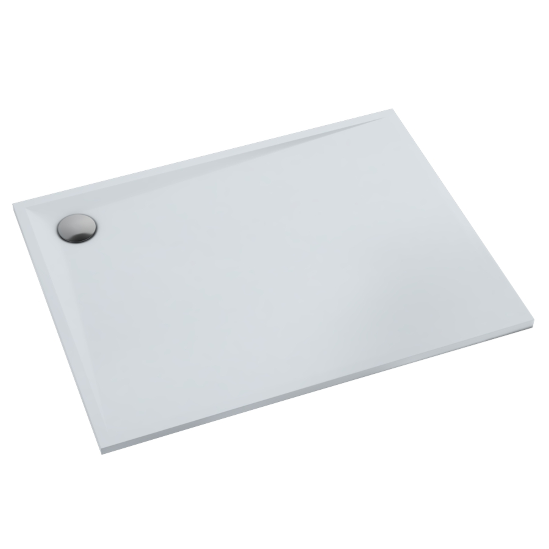Schedline Libra Smooth White cădiță de duș dreptunghiulară 100x90 cm alb 3SP.L1P-90100