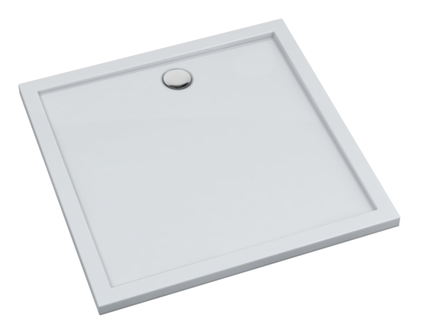 Schedline Estima cădiță de duș pătrată 100x100 cm alb 3SP.E1K-100100