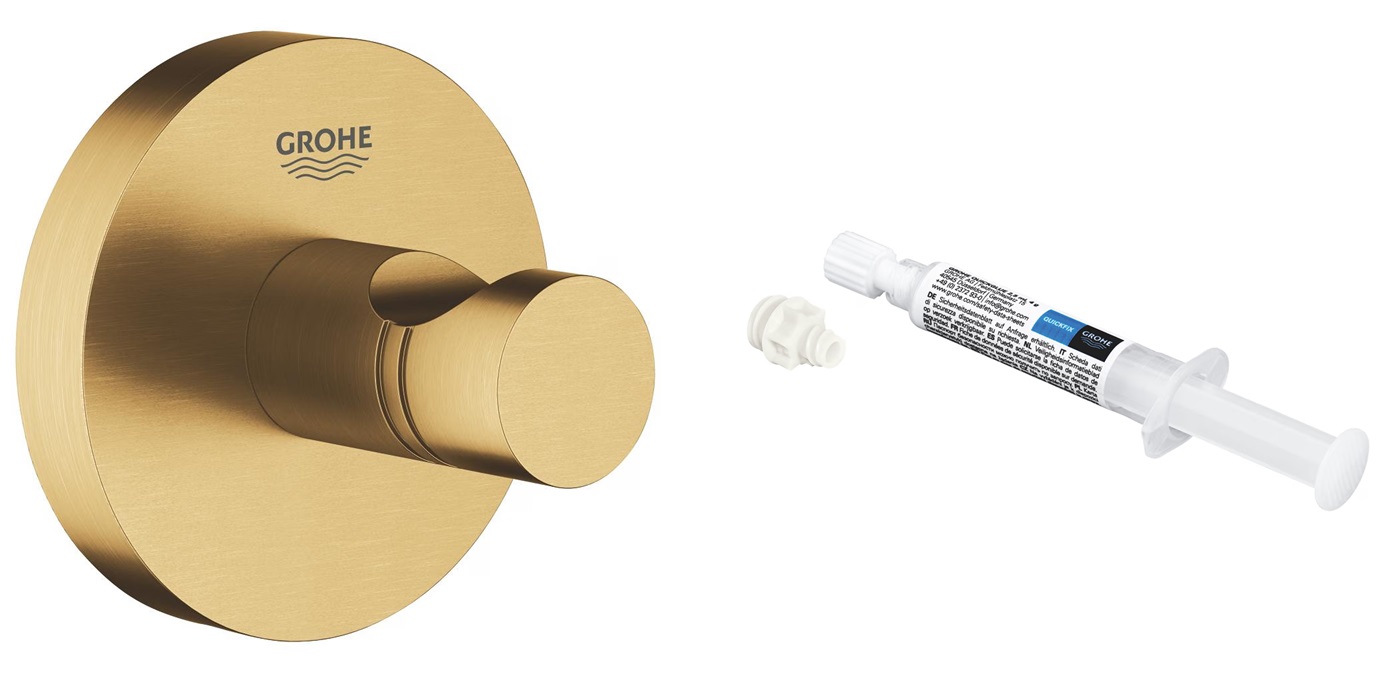 Set suport prosop Grohe Start 41173GN0, adeziv Grohe QuickGlue 41127000