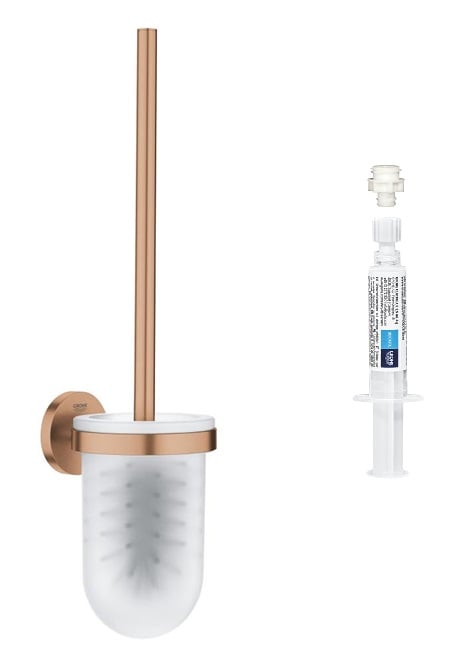 Set perie de toaletă Grohe Start 41185DL0, adeziv Grohe QuickGlue 41127000
