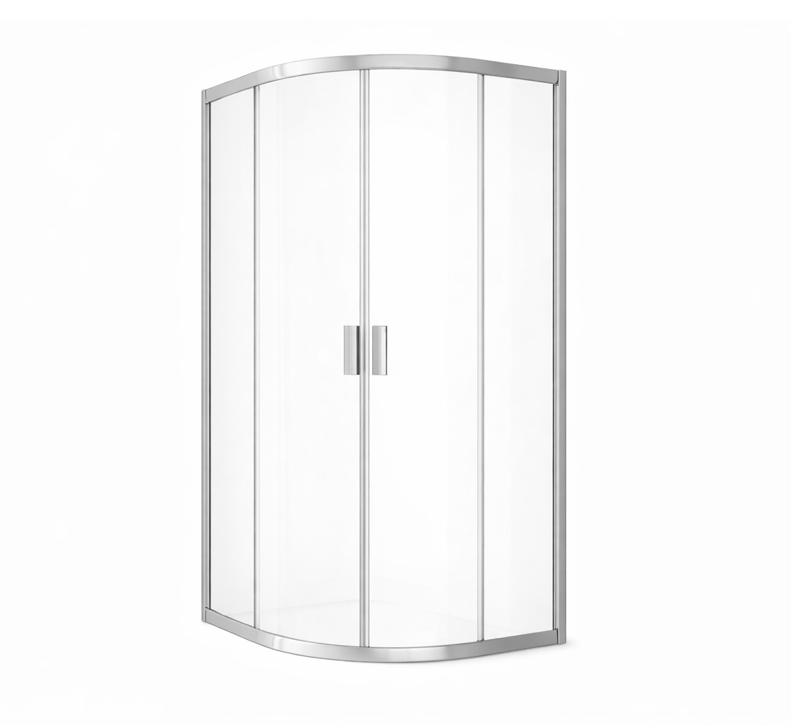 Ravak Blix cabină de duș 80x80 cm semicircular crom luciu/sticlă transparentă 3B240C00Z1B