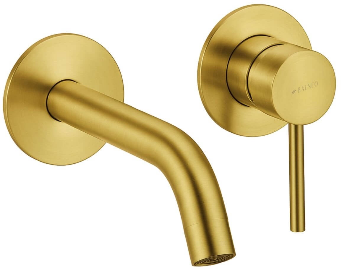 Balneo Cascade baterie lavoar stativ auriu H0101040202
