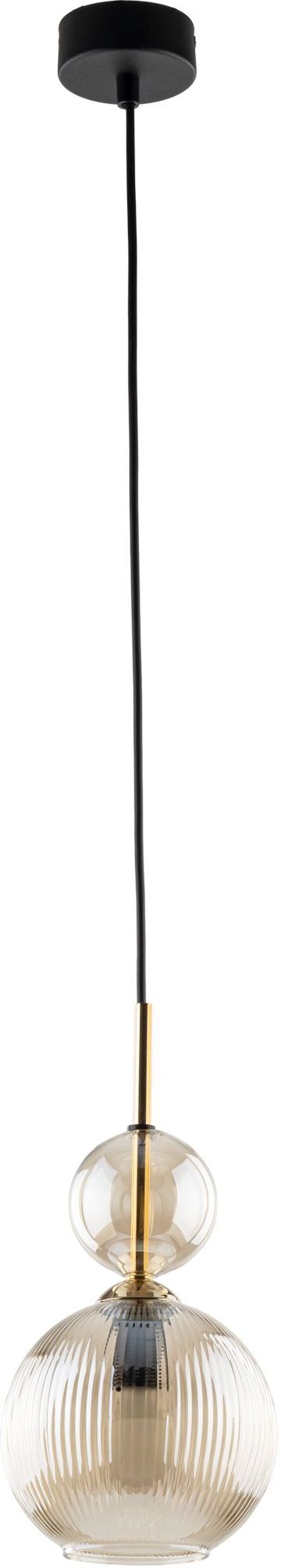 TK Lighting Sophia Cognac lampă suspendată 1x10 W maro-chihlimbar 11040